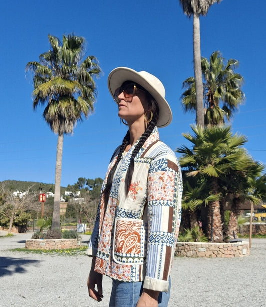 Chaqueta Estampada de Primavera