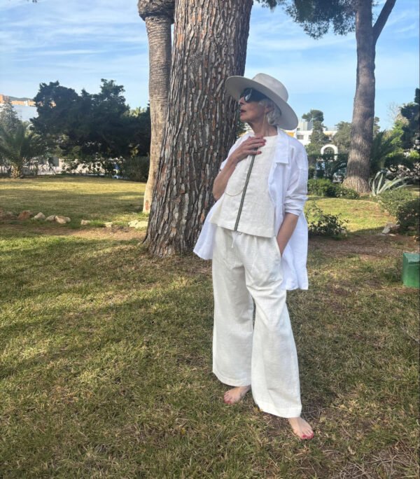 Conjunto lino blanco